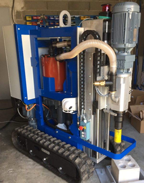 Machine de carottage/ de prélèvement